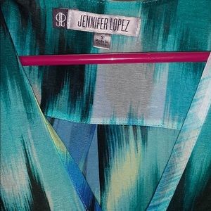 Jennifer Lopez Short Sleeved Blouse